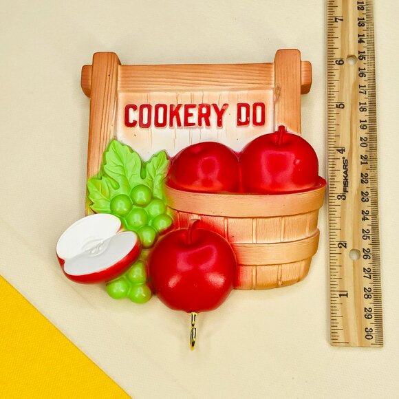 Vintage 1982 Miller Studio COOKERY DO Chalkware Wall Hanging Plaque with Hook - Picture 8 of 10
